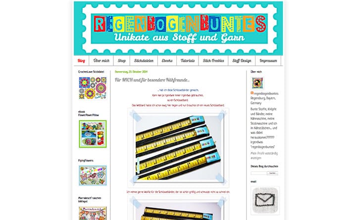 Kreativblog des Monats: Regenbogenbuntes