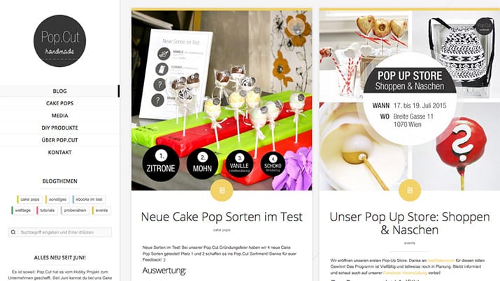Kreativblog des Monats: Pop.Cut