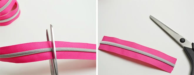 Anleitung Zipper auf Reißverschluss fädeln  mit und ohne Wonder Zip