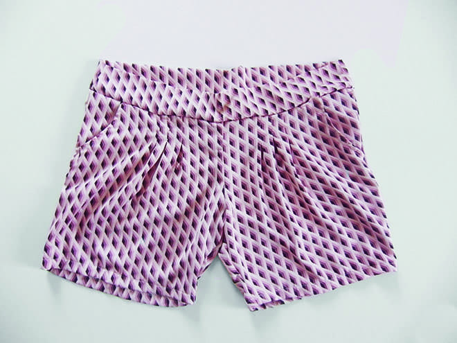 Damen-Shorts nähen – Schnittmuster kostenlos