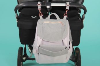 Kostenloses Schnittmuster: Wickelrucksack Vicky