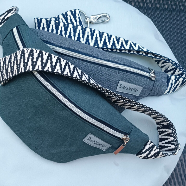 Kostenloses Schnittmuster für die Bauchtasche &ldquo;Fransi&rdquo; - Snaply Magazin