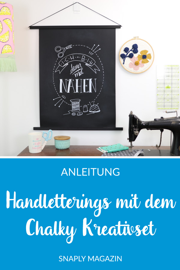 Handletterings Mit Dem Chalky Kreativset Snaply Magazin