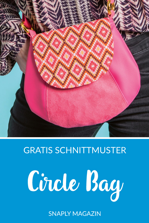 Circle Bag nähen – Schnittmuster kostenlos