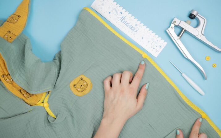 Kostenloses Schnittmuster Badeponcho Snaply Magazin