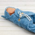 Einschlagdecke fürs Baby nähen – kostenloses Schnittmuster