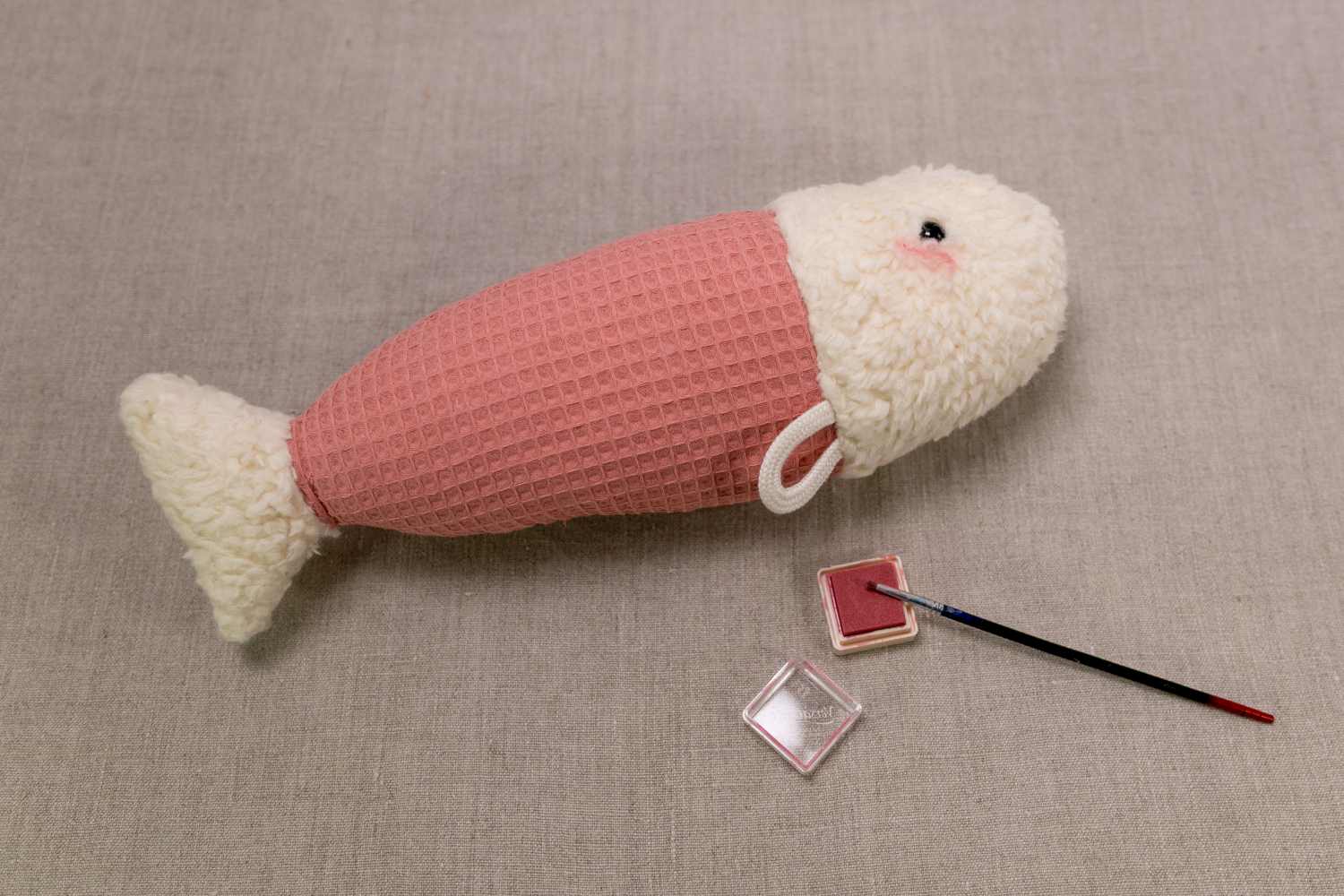 Kuschelfisch nähen – Schnittmuster kostenlos