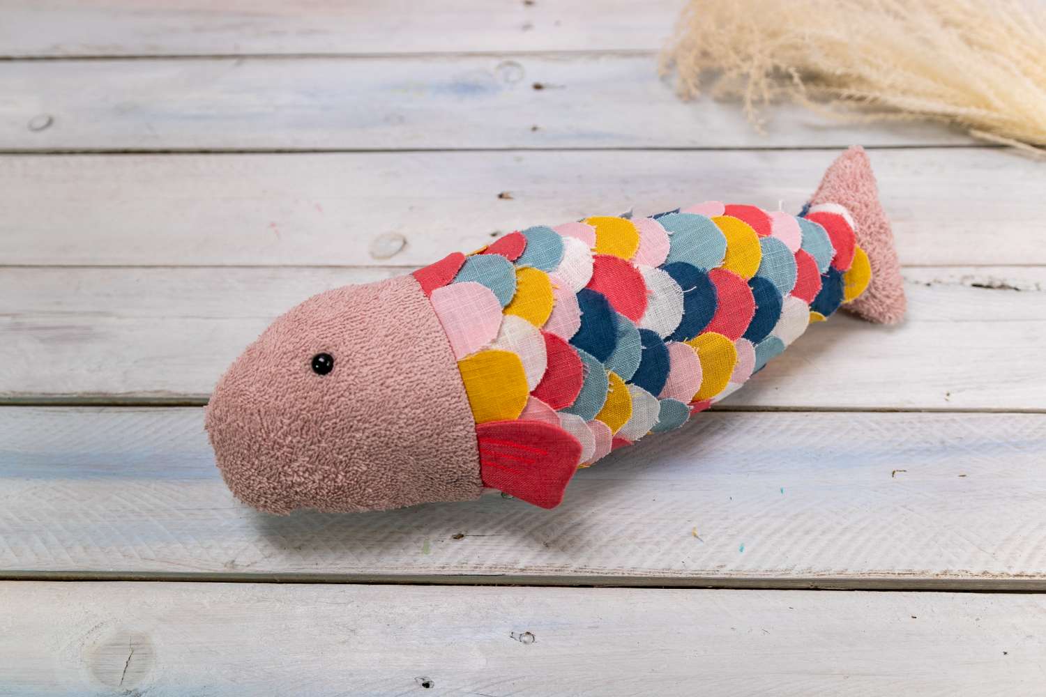 Kuschelfisch nähen – Schnittmuster kostenlos