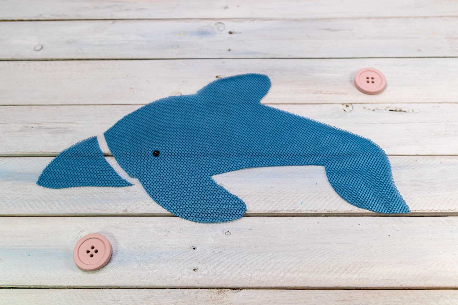 Wassertier Delphin nähen – Schnittmuster kostenlos