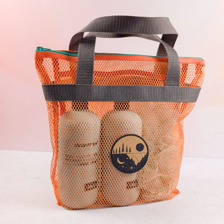 Mesh-Organizer nähen - Nähanleitung kostenlos