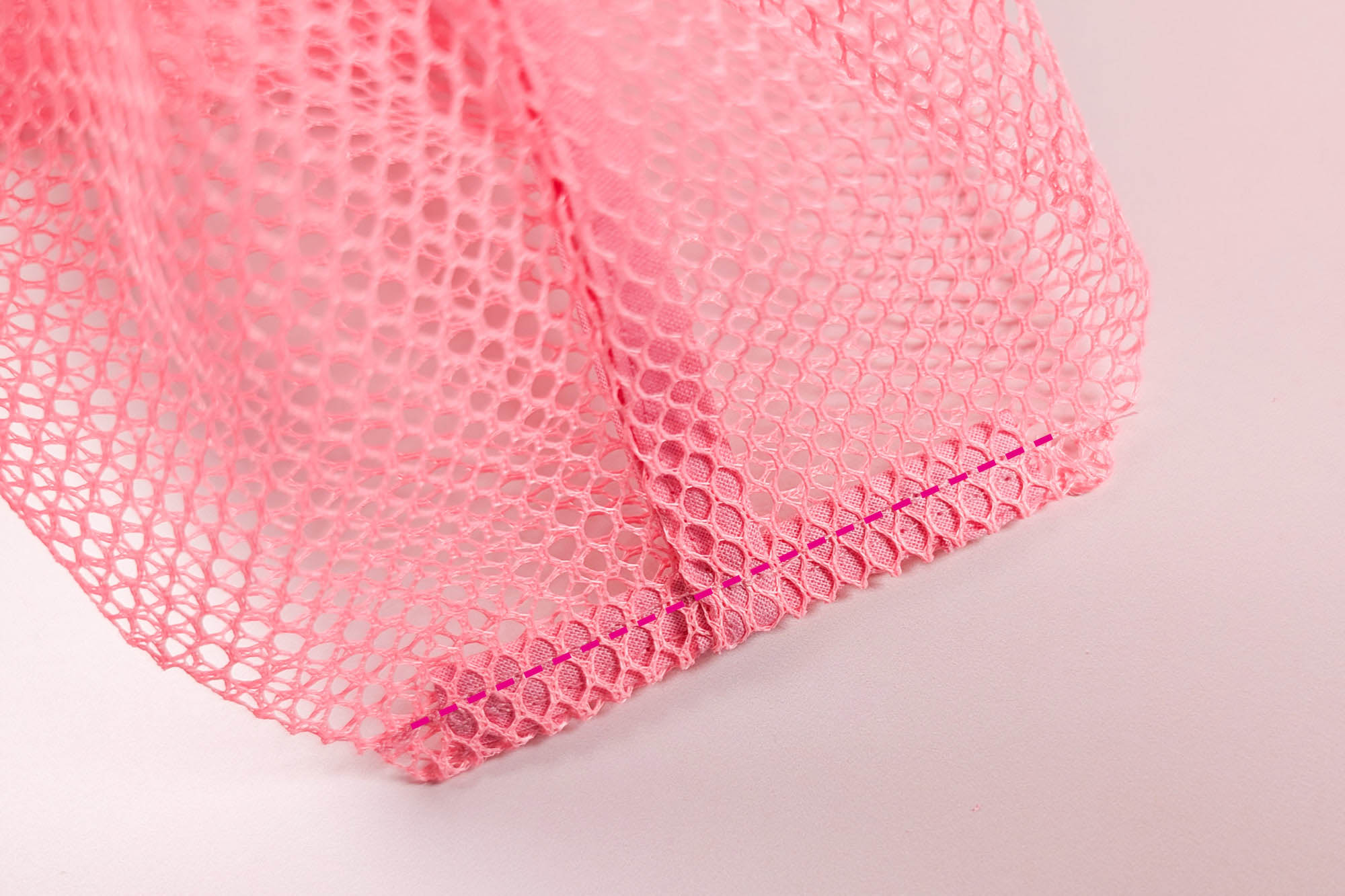 Mesh-Organizer nähen - Nähanleitung kostenlos