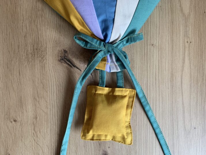 Deko-Heißluftballon nähen – Schnittmuster kostenlos