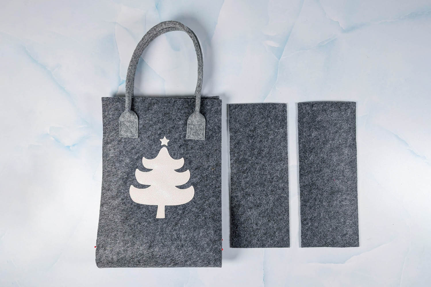 Geschenketasche aus Filz – Nähanleitung kostenlos