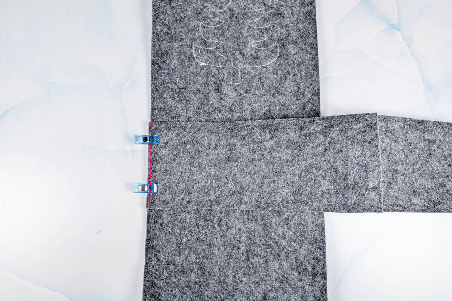 Geschenketasche aus Filz – Nähanleitung kostenlos