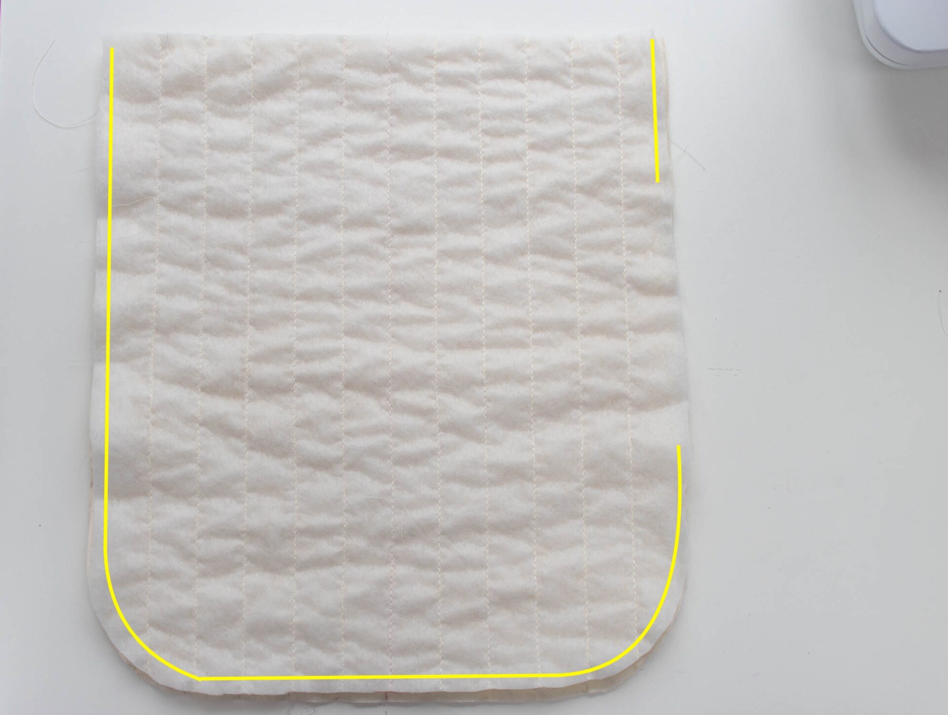 Rüschentasche Volante – Schnittmuster kostenlos