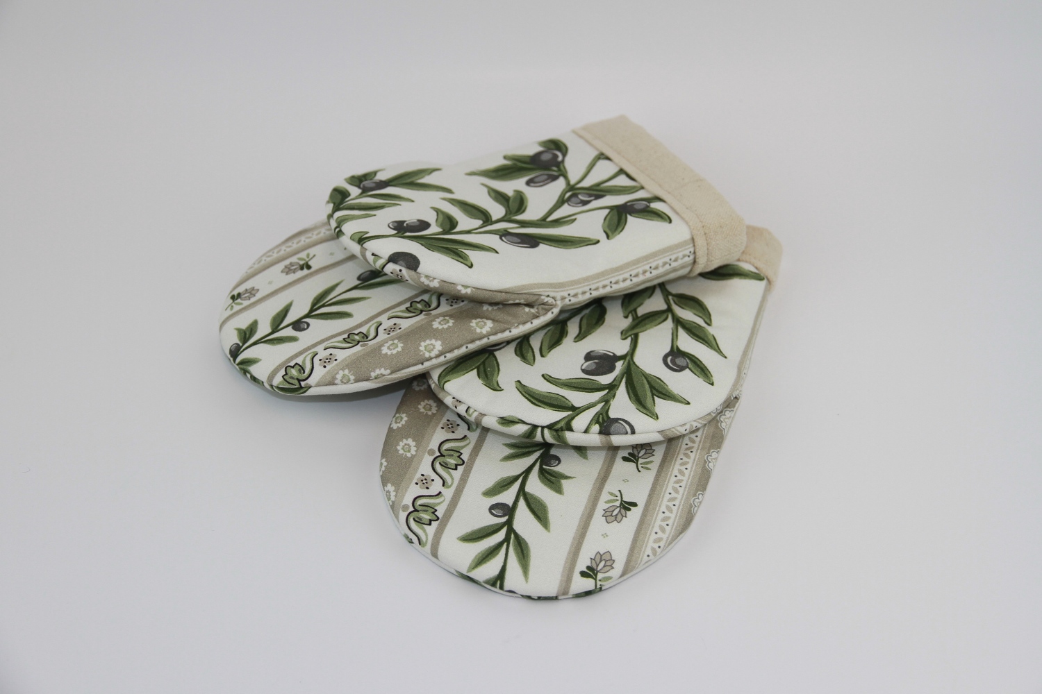 Ofenhandschuh nähen – Schnittmuster kostenlos