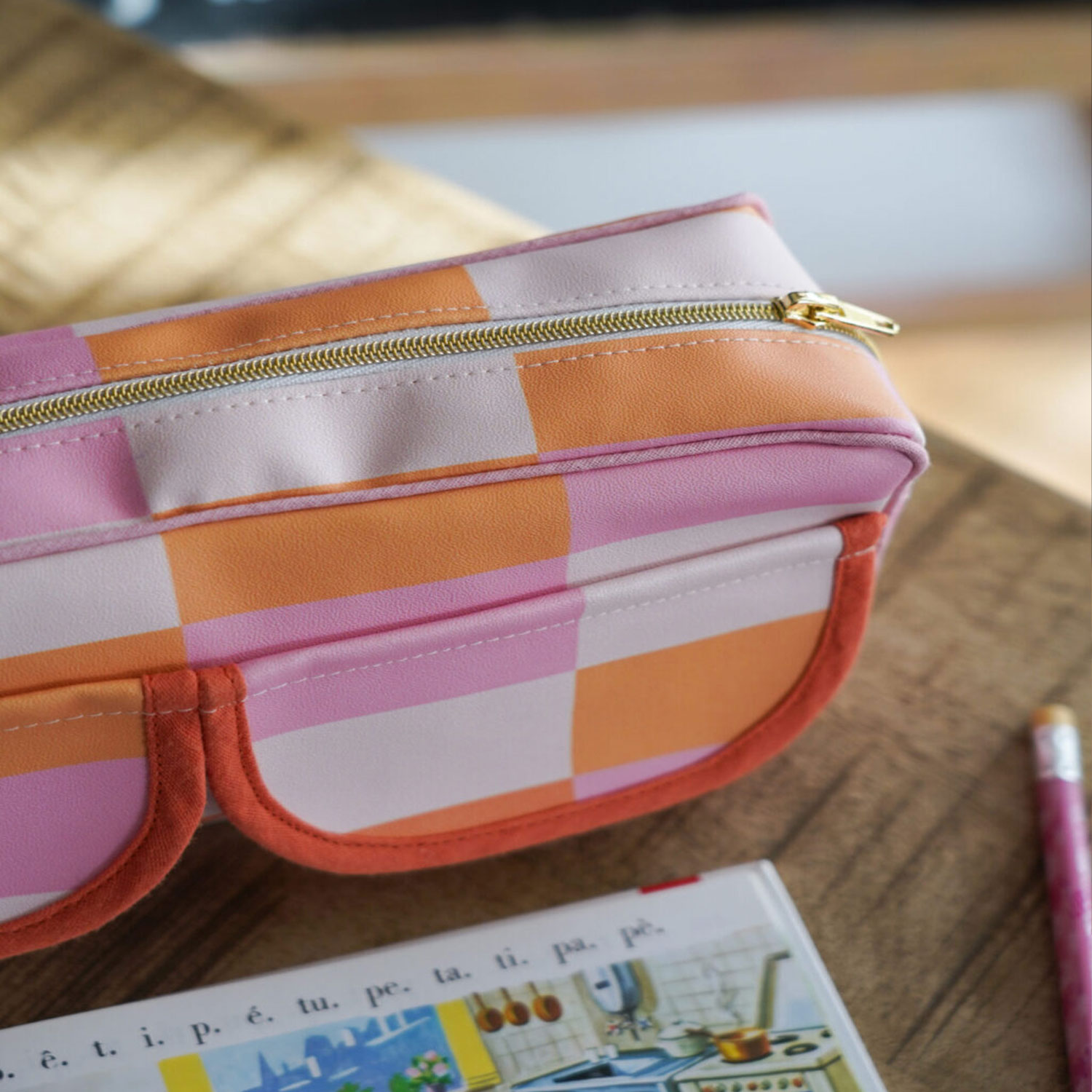 Retro-Federtasche – Schnittmuster kostenlos