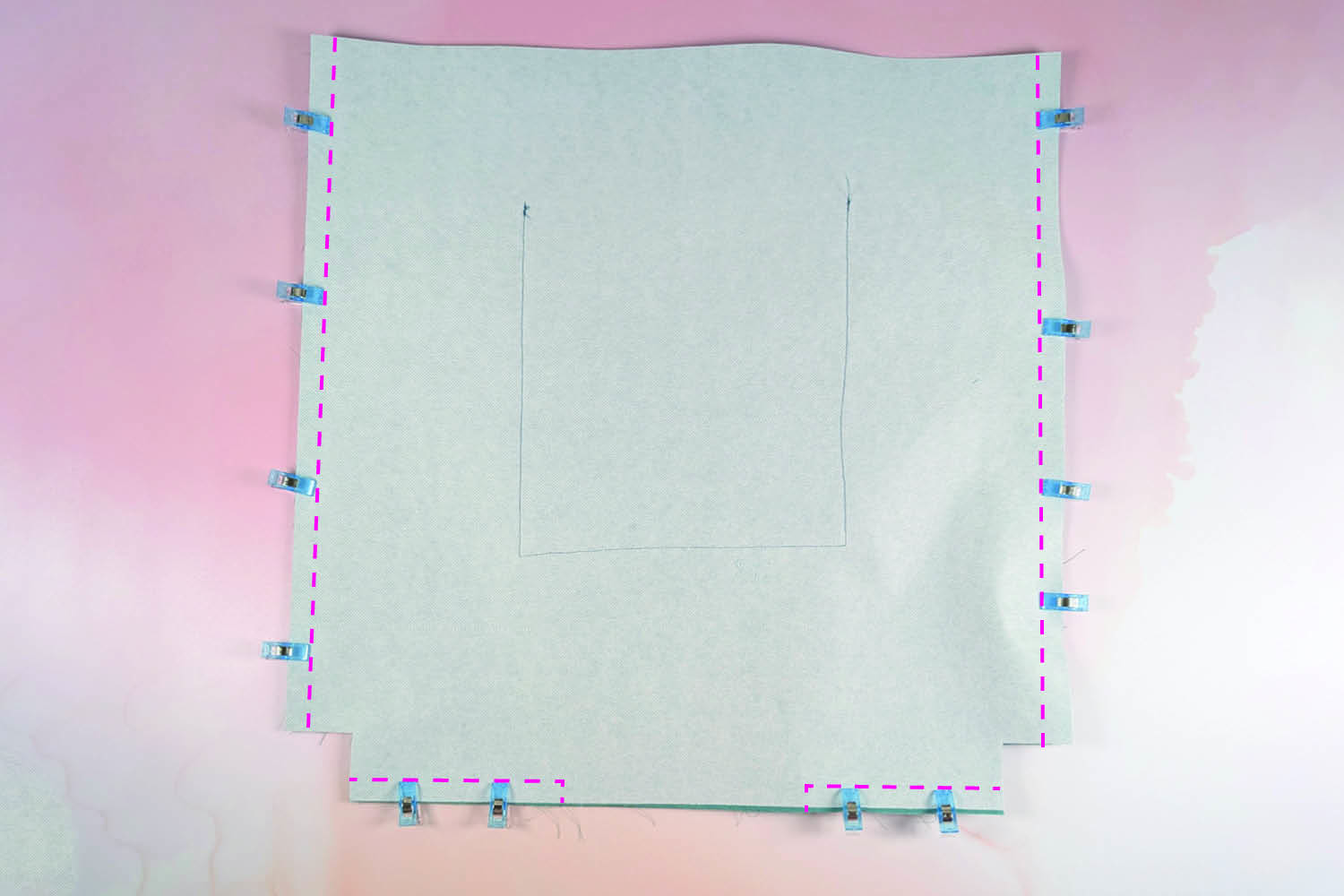 Einfache Canvas-Tasche nähen –  Nähanleitung kostenlos