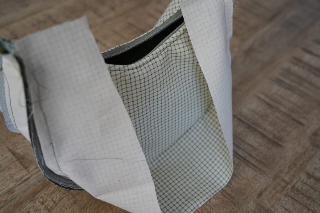 Croissant-Tasche nähen – Schnittmuster kostenlos