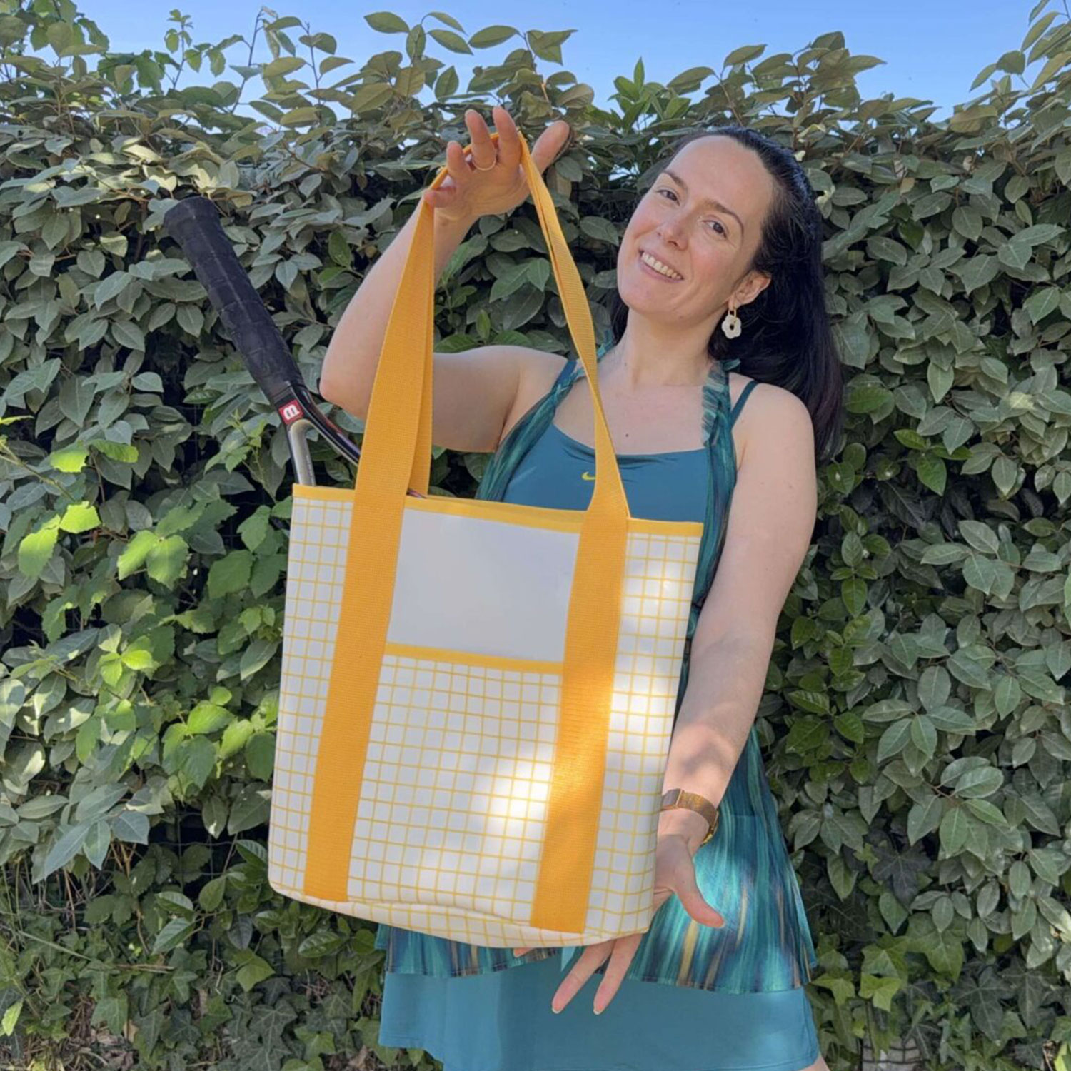 Retro-tasche aus Jelly Vinyl – Schnittmuster kostenlos
