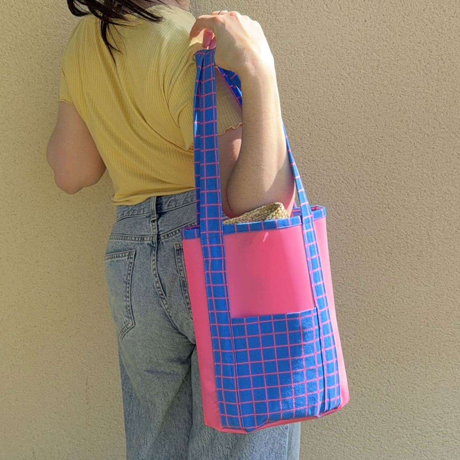 Retro-tasche aus Jelly Vinyl – Schnittmuster kostenlos